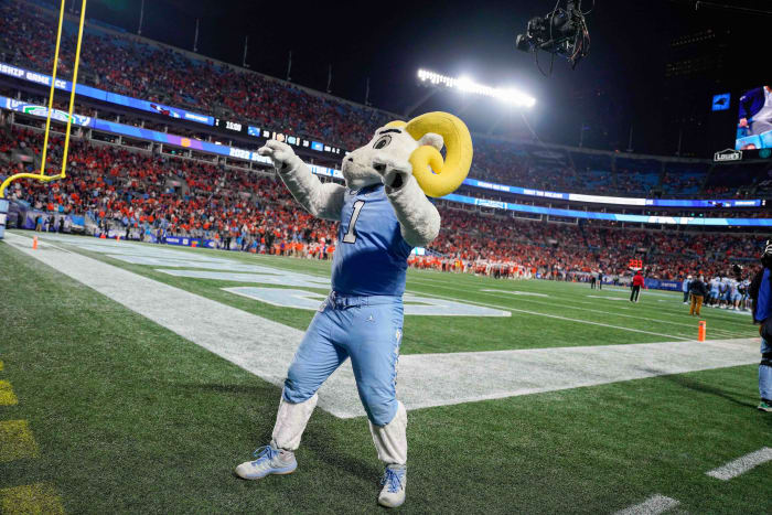 UNC football mascot Rameses